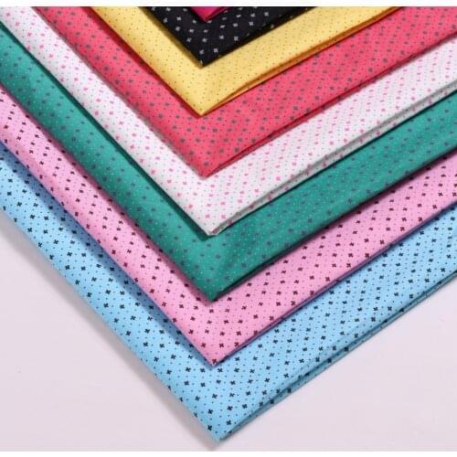 100*150cm Dot Printing Decorative Fabric Handmade Patchwork Sewing DIY Material By The Meter Tablecloths Sofa Fabrics