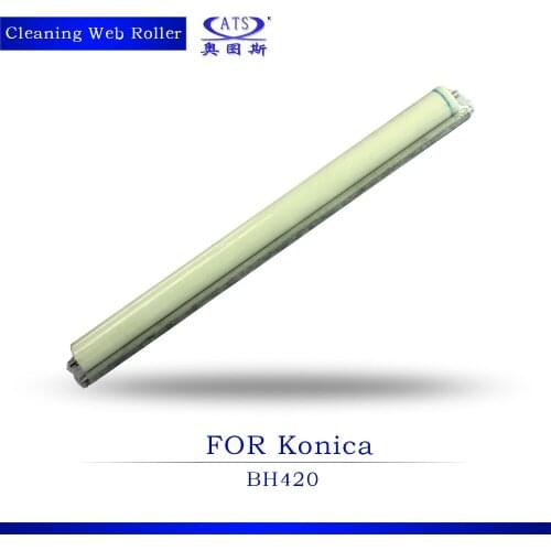 Hot Sale 1PCS Photocopy Machine Part Fuser Cleaning Fuser Roller for Konica Minolta BH420 Cleaning Web Roller Copier Spare Parts