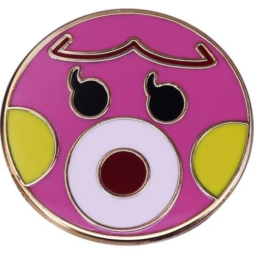 Kawaii octopus animal badge pin for gamer