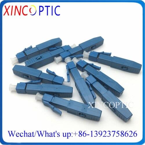 LC/UPC Fast Field Assembly Connectors,Low Price Sale LC UPC Fiber Fast Connector FTTH Field Quick Assembly Fiber Optic Connector