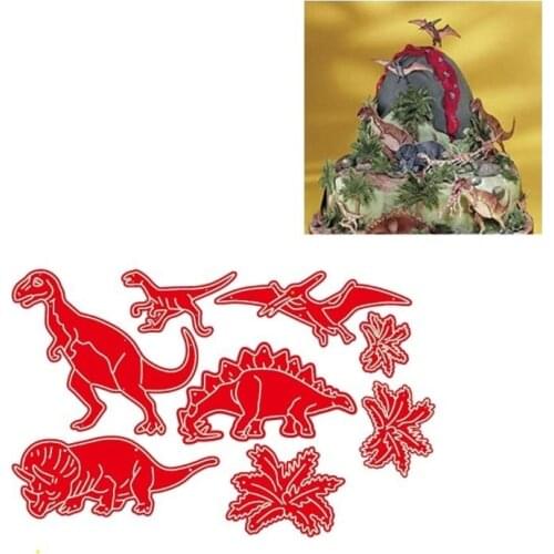 Dinosaur Metal Cutting Dies Stencil DIY Scrapbooking Album Paper Card Template