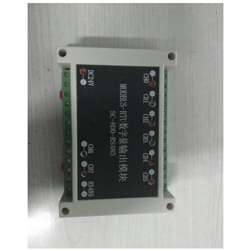Modbus485 acquisition module RTU remote IO PLC analog digital input and output