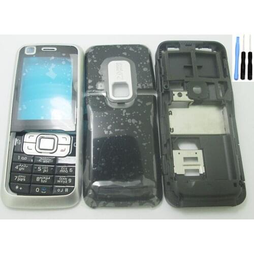 Full Body Housing Cover and Keypad FOR Nokia 6120 HOUSING BODY BEZEL KEYBOARD & Screwdriver Open Tools Kit