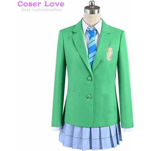 Farewell, My Dear Cramer Suou Sumire Soshizaki Midori Onda Nozomi Cosplay costume Carnival Halloween Christmas Party Clothing