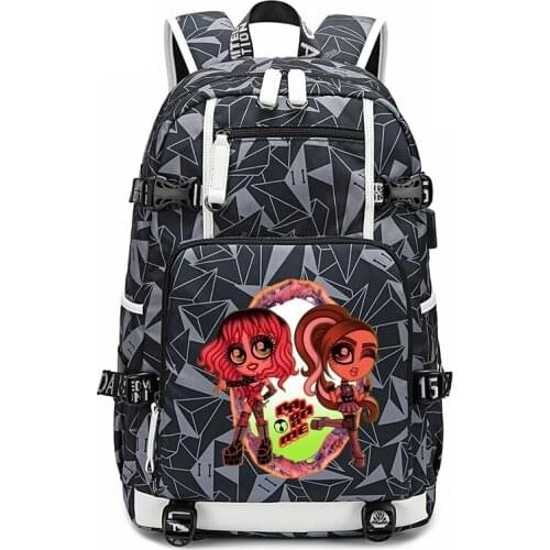 18 Inch Backpack Bag Rain on Me Printed Large Capacity Backpacks Oxford Waterproof Back To School Bags for Teenager Backpack