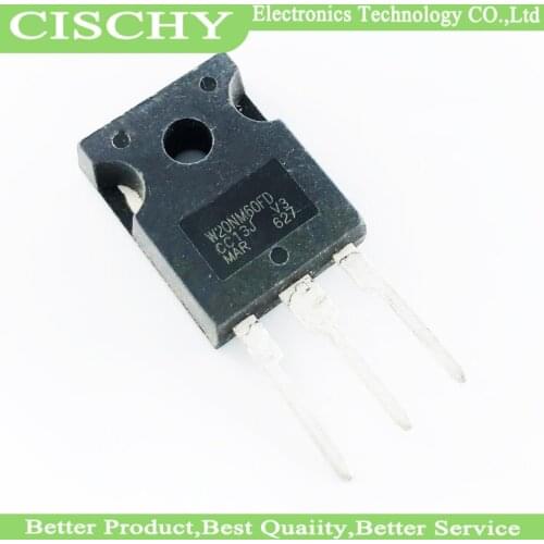 1pcs/lot W20NM60 STW20NM60 TO-3P W20NM60FD 20N60 20A 600V TO-247