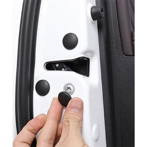 12pcs/Lot Car Door Lock Screw Protector Cover For FIAT / LANCIA / Maserati / Alfa Romeo / Chrysler / Dodge / Jeep / Borgward
