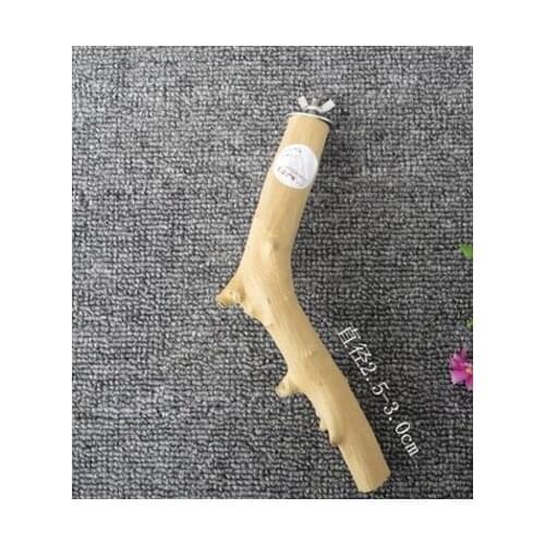 2.5CM*20CM Scrath bar parrot standing rod bird cage parrot nest supplies teeth stick station ground station