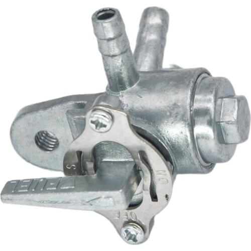 3-Port Gas Fuel Valve Tap Switch Petcock For Polaris Predator Outlaw Scrambler Sportsman 2 Stroke 50cc 90cc ATV Quad Pit Bike