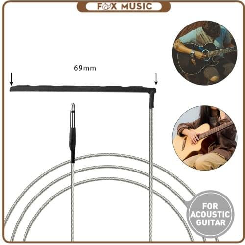 5pcs Under Saddle Piezo Electric Film Sensor For 41''/ 42'' Folk Guitar Guitar Pickup Sticks Soft Strip