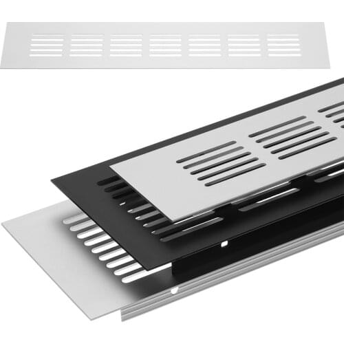 8 Sizes Aluminum Alloy Cabinet Air Vent Ventilator Grille Decor Cover Closet Shoe Wardrobe Mesh Hole Cover Hardware Daily Tools