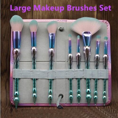Large Makeup Brushes Set Eye Shadow Foundation Powder Eyeliner Eyelash Lip Make Up Brush Cosmetic Beauty Tool Kit Hot