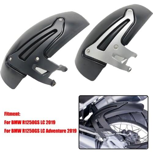 For BMW R1250GS LC Adventure 2019 2020 Motorcycle Black Rear Hugger Fender Moto Mudguard Guard R1250 GSA R 1250 GS ADV Adventure