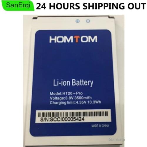 For HOMTOM HT20 Pro HT20-Pro Battery 3500mAh HOMTOM HT20 Battery Batteries