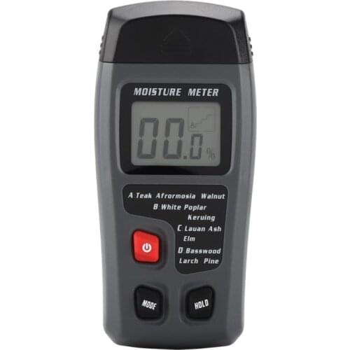 Original Digital LCD Wood Moisture Meter High Accuracy Humidity Tester Timber Damp Detector Tools Humidity Tester