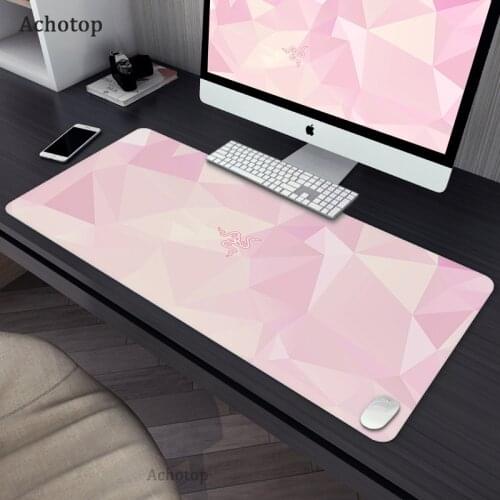 Razer Mouse Pad Gaming Mousepad Mat Gamer Mouse Pad Keyboard Desk Mat Table Carpet Mousepad xxl 900x400 For Computer Laptop Pads