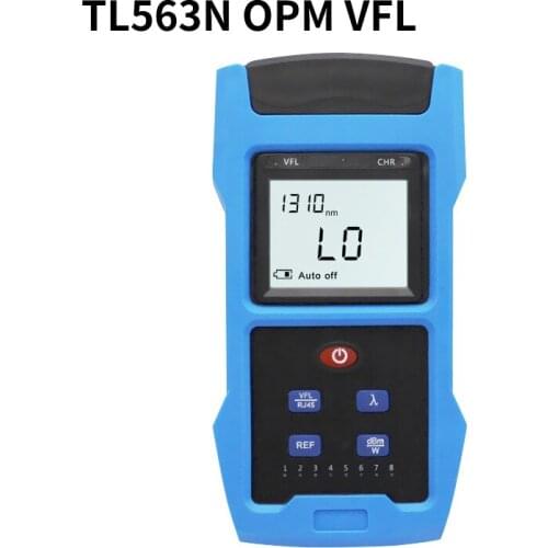 TL563N OPM VFL Mini Optical Power Meter Tester Optical Fiber Tester Optical Work Handheld Optical Work with network cable test