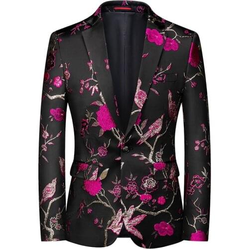 2021 Men Suits Korean Style Slim Mens Jackets, Youth Casual Singles, Western England Hair Stylist Spring and Autumn Small Suits