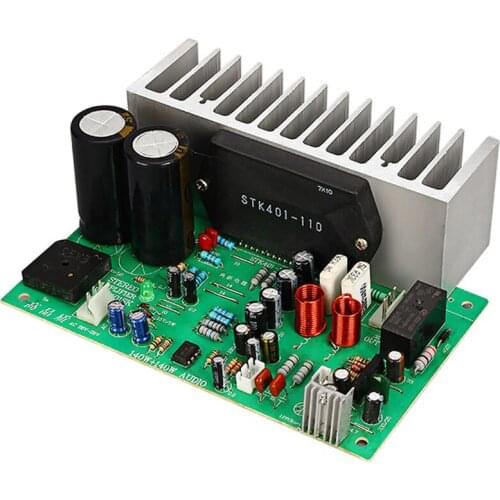 Stk401 o Amplifier Board Hifi 2.0 Channel 140W2 Power Amplifier Board Ac24-28V Home o Beyond 7294/3888 T0342