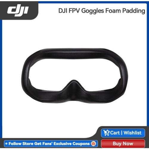 DJI FPV Goggles Foam Padding,Comfortable to wear, easy to disassemble, and prevents light leakage Original