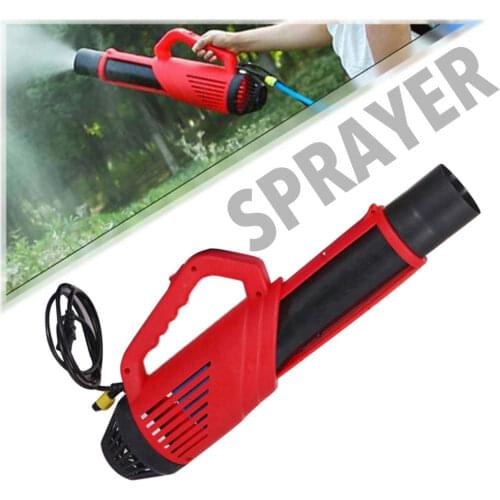 Remote Control Agricultural Sprayer 12V 80W Electric Portable Blower Atomizer Machine For Public Places Disinfection adorable