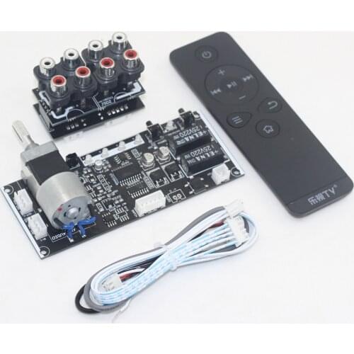 Remote control front / volume control board / motor potentiometer / audio source signal selection switch board