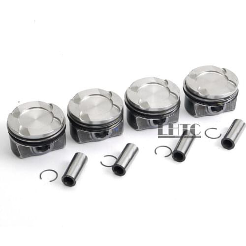 Brand New Pistons Rings Set CR 10:1 84mm N20B20A For BMW 328i 428i 528i X1 X3 Z4 F30 F10 F25 E89 (OE# 11257640166)