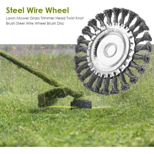 Grass Trimmer Heads Lawn Mower Twist Knot Brush Wire Cutter Household Garden Planting Elements for Garden Weeding