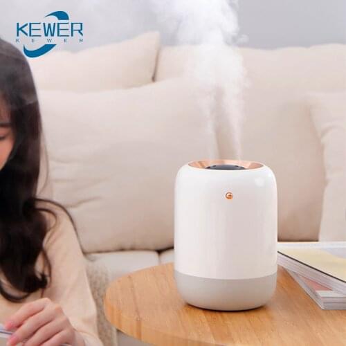 Air Humidifier Portable Desktop Household Air Diffusers Evaporator Moisturizing Double Spray Humidifier Air Purifier Mist Maker