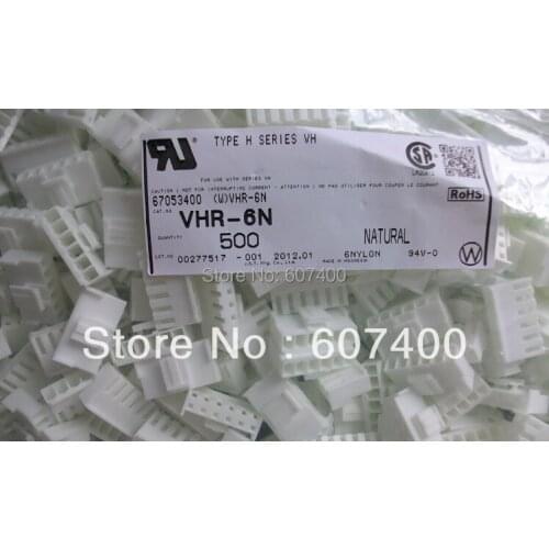 VHR-6N CONN HOUSING VH 6POS 3.96MM WHITE HOUSINGS Connectors terminals housings 100% new and original parts