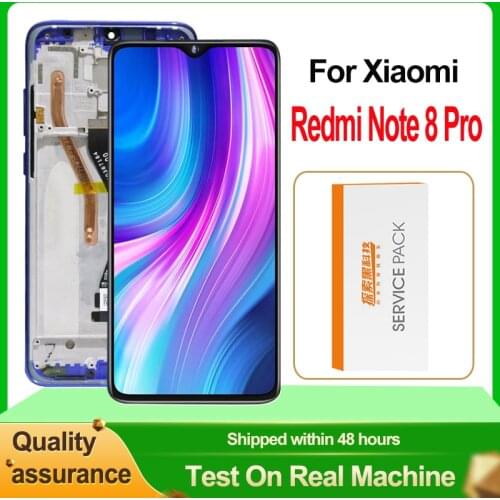 10-Touch AAA Quality LCD For Xiaomi Redmi Note 8 Pro LCD Display Touch Screen Digitizer Assembly For Redmi Note8 Pro LCD