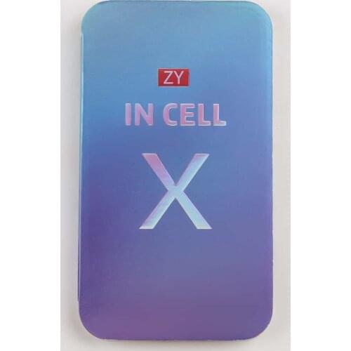 ZY Incell For iPhone X Screen TFT LCD Replacement With 3D Touch Digitizer Assembly For iPhone X LCD Display Ture Tone Wholsale