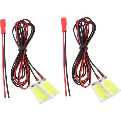 1 Pair LED Flash Light Flashing Light Strobe Lights Dusk Flight Light Replacement Parts For RC Drone Quadcopter