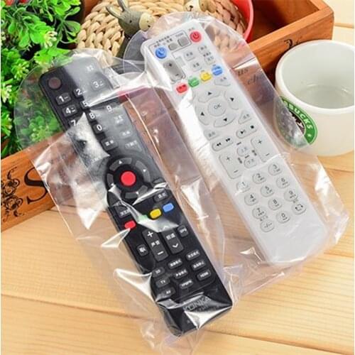 30/10/5Pcs Heat Shrink Film Clear Video TV Air Condition Remote Control Protector Cover Home Waterproof Protective Case New