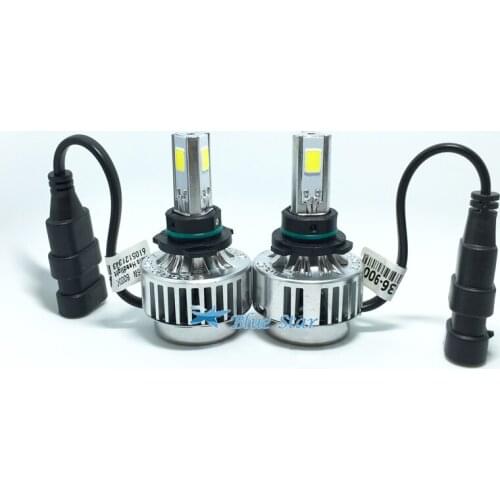 3 COB H8 H9 Headlight H11 bulb 12V 72W 6600LM Auto LED car headlamps replacement bulbs led white 6000k 9005 9006 H7,HB3,HB4