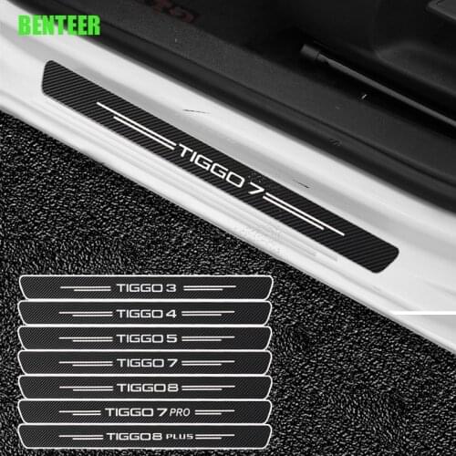 4pcs Car Door Protection Sticker For CHERY TIGGO 2 3 4 5 7 8 PRO PLUS ARRIZO 5 Auto Accessories
