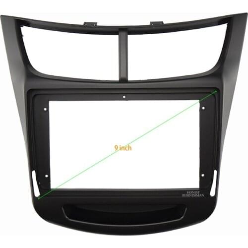 9 INCH Car Audio Frame Car dvd Plastic Frame Fascia gps navigation fascia panel is suitable for 2015 CHEVROLET SAIL