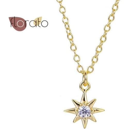 925 Silver Exquisite Luxury Pendant Long Chain Zircon Necklace Minimalist Style Crystal For Women Jewelry Rock Punk Wedding Gift