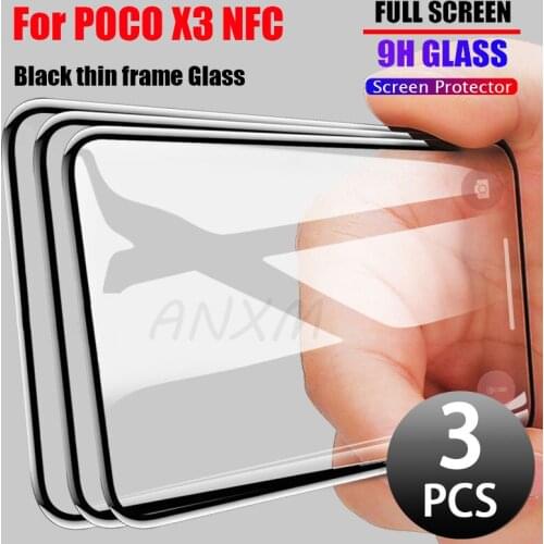 ANXM Screen Protectors For Xiaomi Poco X3 NFC