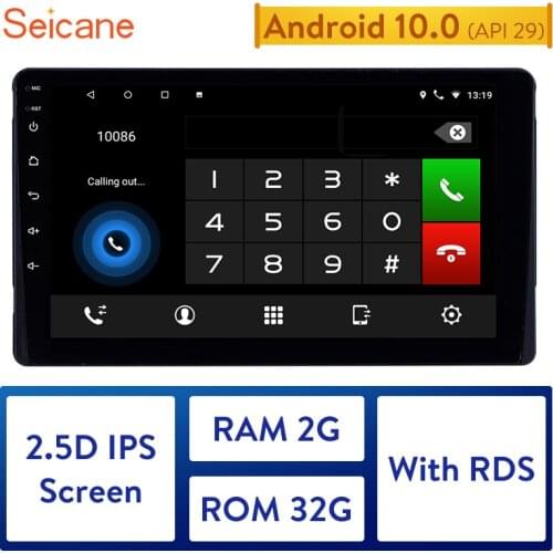 Seicane Android 10.0 2DIN 2GB RAM 32 GB ROM IPS Screen Car Head Unit Radio Audio GPS Multimedia Player For 2015 TOYOTA Sienna