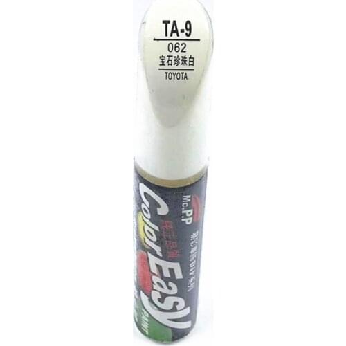 Car scratch repair pen, auto paint pen silver color TA-9 for Toyota Vios Corolla Reiz vois highlander Crown RAV4 Camry Yaris