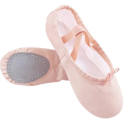 Ballet Slippers For Girls Classic Split-Sole Canvas Dance Gymnastics Baby Yoga Shoes Kids Dance shoe Women Ballerina