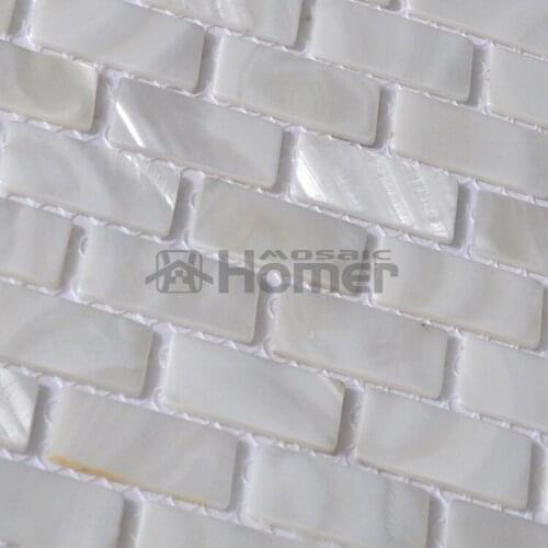 Free Shipping white freshwater shell mosaic mother of pearl mosaic for kitchen backsplash tiles bathroom mosaic tile