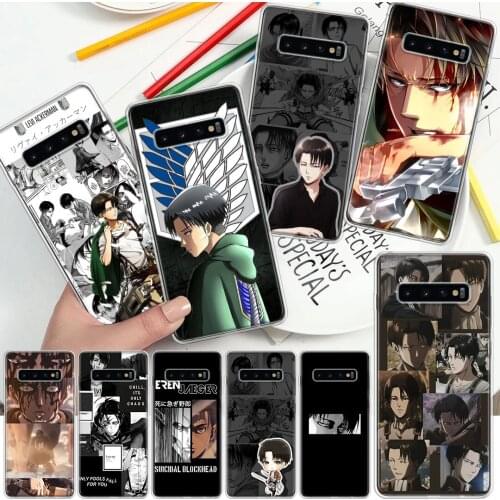 Anime Attack On Titan Soft Cover Phone Case For Samsung Galaxy S10 S21 S20 FE S9 S8 S7 Note 10 9 8 Plus Ultra Lite J4 J6 + Coque