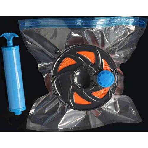 Filament Storage Safekeeping Size 40*50mm Humidity Resistant Vacuum Sealing Bag With Pump for 3D Printer PLA/PETG/ABS Consumable