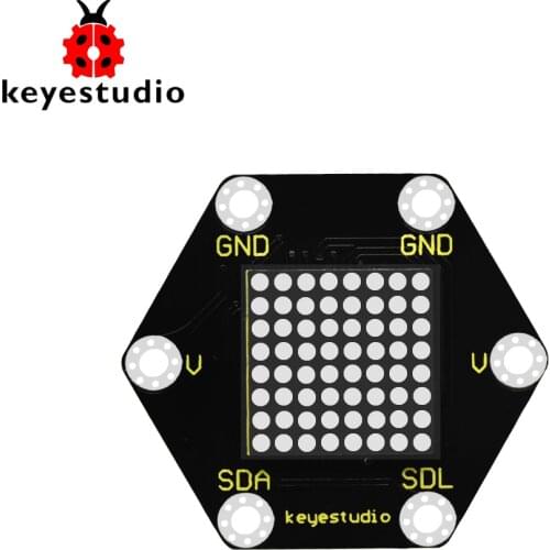 Keyestudio Honeycomb HT16K33 8*8 Dot Matrix Module for BBC Micro:bit