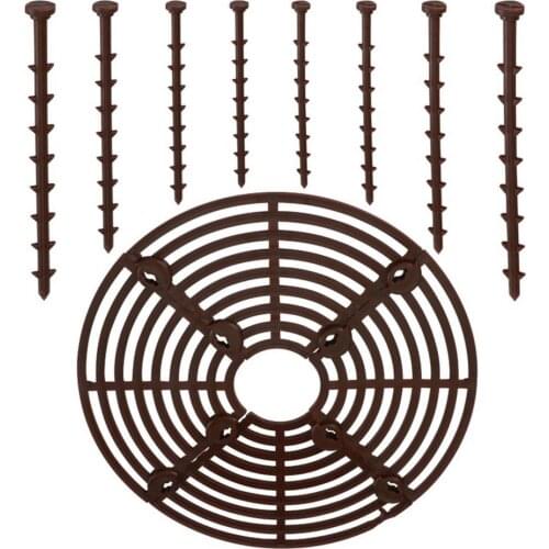 Plant Pot Grid Flower Pot Cover Baby Safety Plant Protector Soil Guard Can Be Cut Accessories Flower Protection Grid Frame Cover