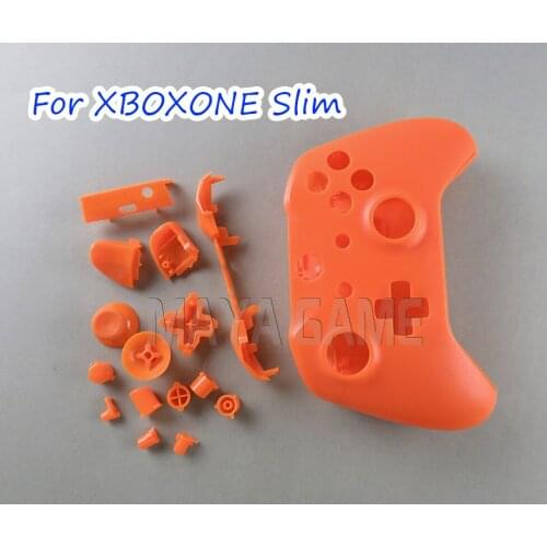 50Sets Shell for Xbox One Slim Replacement Full Shell And Buttons Mod Matte Controller Custom Cover Housing For XboxOne S Slim