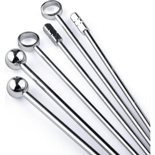 304 Stainless Steel Metal Creative Fruit Needle Fruit Cocktail Stick Fruit Fork Cocktail Set