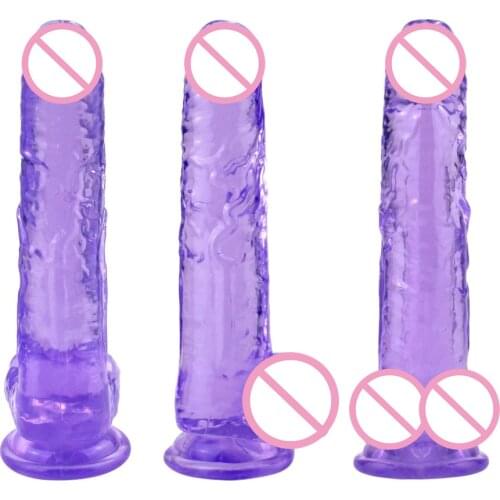 Strong Suction Cup Flexible Big Dildo Realistic Jelly Penis Huge Dick Cock Sex Products Toys for Women Adults Female Vagina Anal